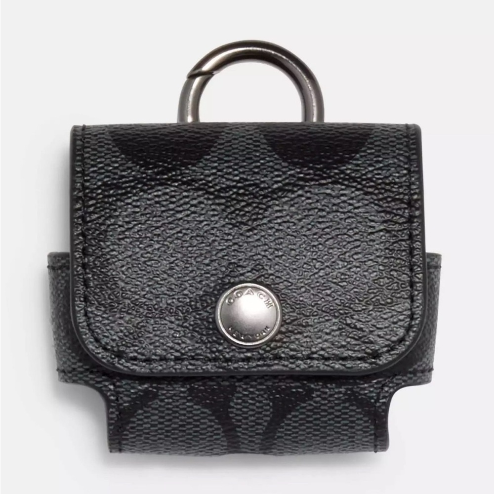 Coach AirPod Pro Case In Signature Canvas